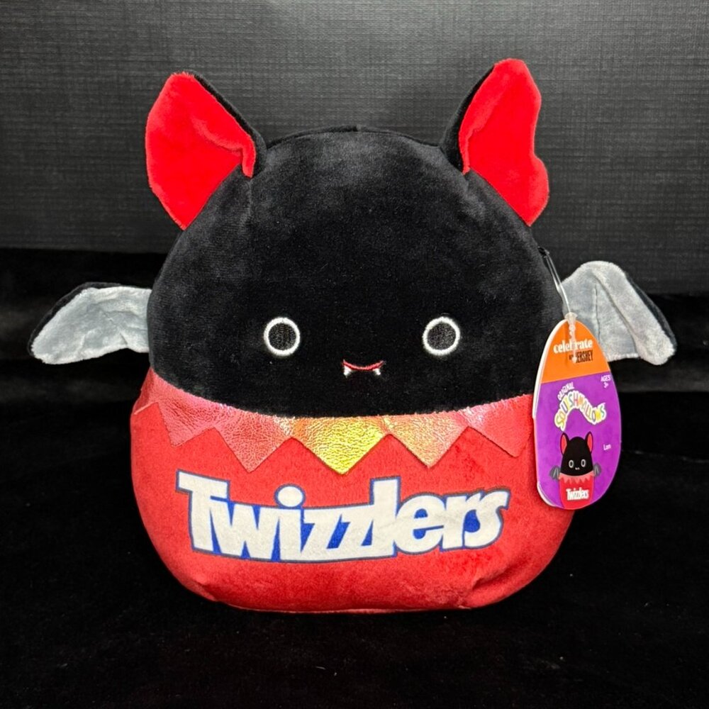 NWT Lon 7.5"‎ The Halloween Twizzlers Bat Squishmallow